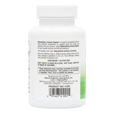 Комплекс для підтримки імунної системи Nature's Plus Immune System Support, 60 таблеток