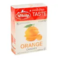 Льодяники Vitalp Taste зі смаком апельсину без цукру, 25 г
