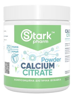 Минерал кальций Stark Pharm Stark Calcium Citrate Powder, 270 г