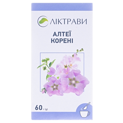 Алтеи корни по 60 г в пач. с внут. пак.