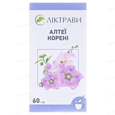 Алтеї корені по 60 г у пач. з внут. пак.