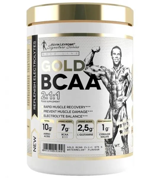 Амінокислоти Kevin Levrone Gold BCAA 2:1:1 ожина-ананас, 375 г