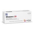 Мемокс 20 таблетки, в/плів. обол. по 20 мг №60 (10х6)
