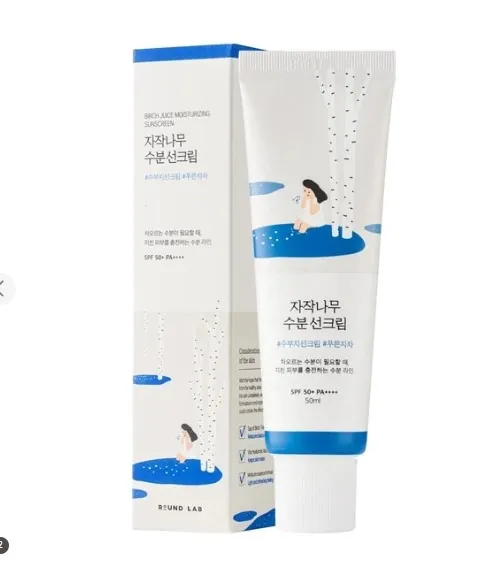 Крем сонцезахисний Round Lab Birch Juice з березовим соком SPF 50+ PA++++, 50 мл
