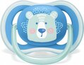 Пустушка силіконова Philips Avent Ultra Air SCF085/03 ортодонтична, 6-18 місяців, для хлопчиків, 2 шт