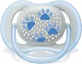 Пустушка силіконова Philips Avent Ultra Air SCF085/03 ортодонтична, 6-18 місяців, для хлопчиків, 2 шт