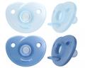 Пустушка силіконова Philips Avent Soothie SCF099/21 фігурна, 0-3 місяців, для хлопчика, 2 шт