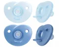 Пустушка силіконова Philips Avent Soothie SCF099/21 фігурна, 0-3 місяців, для хлопчика, 2 шт