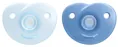 Пустушка силіконова Philips Avent Soothie SCF099/21 фігурна, 0-3 місяців, для хлопчика, 2 шт