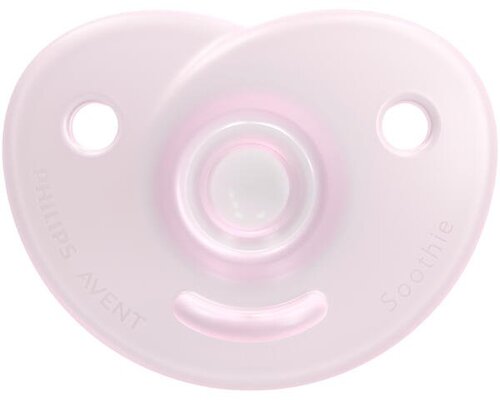 Пустышка силиконовая Philips Avent Soothie SCF099/22 фигурная, 0-3 месяцев, для девочки, 2 шт