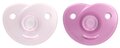 Пустышка силиконовая Philips Avent Soothie SCF099/22 фигурная, 0-3 месяцев, для девочки, 2 шт