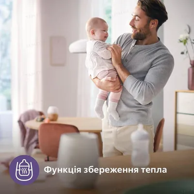Підігрівач Avent SCF355/09 для пляшечок електричний з функцією розморожування молока