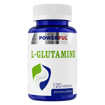 L-Глутамін POWERFUL L-Glutamine капсули по 1130 мг №120