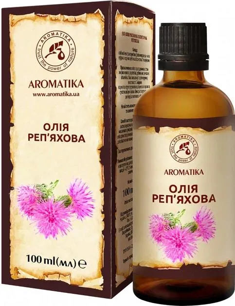 Олія рослинна Ароматика Реп'яхова, 100 мл