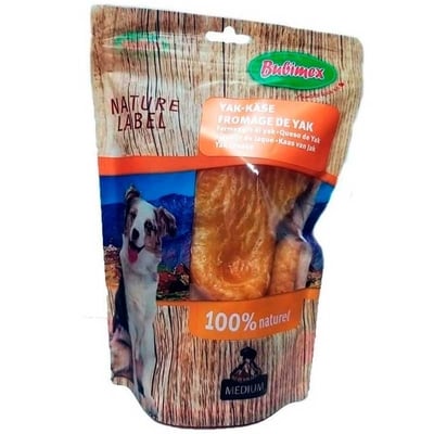 Лакомство Bubimex Puffed Yak воздушные сырные из молока Яка для собак, размер М, 70 г