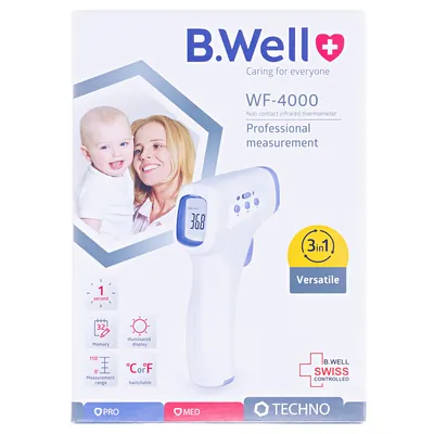 Термометр медичний B.Well WF-4000 інфрачервоний безконтактний