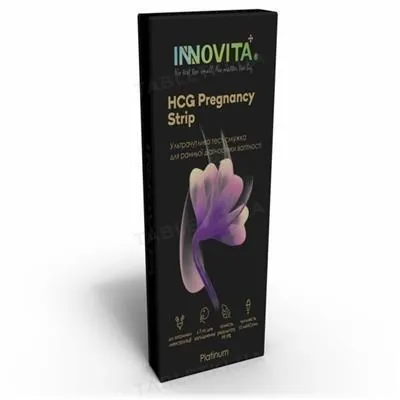 Тест струменевий Innovita для визначення вагітності, 1 штука