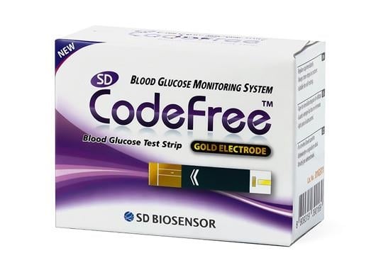 Тест-полоски SD CodeFree для глюкометра 50 штук (2х25)