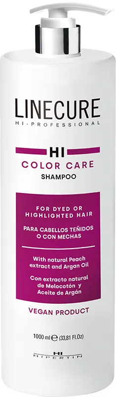 Шампунь Hipertin Linecure Color Care для збереження кольору фарбованого волосся, 1000 мл