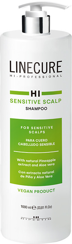 Шампунь Hipertin Linecure Sensitive Scalp для чувствительной кожи головы, 1000 мл
