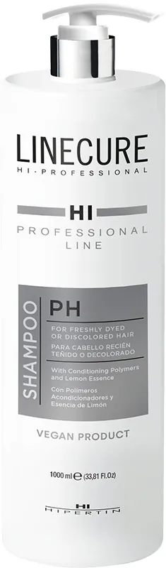 Шампунь Hipertin Linecure Professional Line PH із кислотним рН після фарбування, 1000 мл