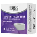 Пластир медичний Health House Essentials на тканинній основі розмір 2,5 см х 500 см, 1 штука