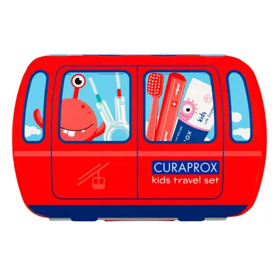Набір Curaprox Kids дитячий дорожній, червоний