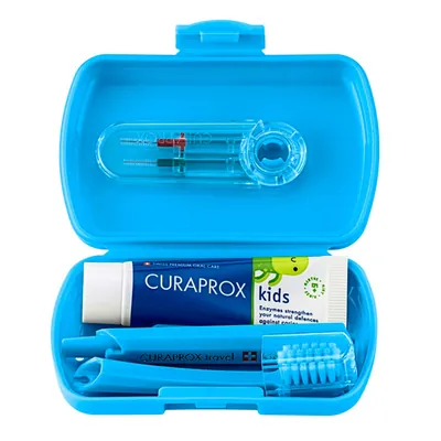 Набір Curaprox Kids дитячий дорожній, блакитний