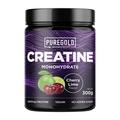 Креатин Pure Gold Protein Creatine Monohydrate, вишня-лайм, 300 г