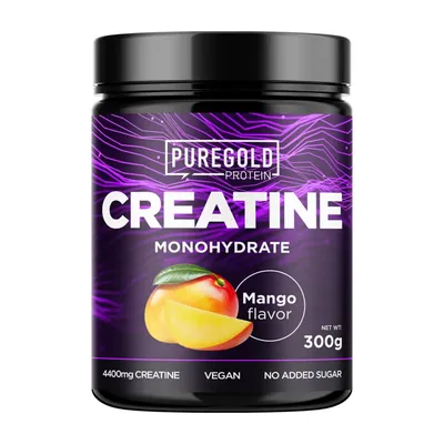 Креатин Pure Gold Creatine Monohydrate, манго, банка 300 г