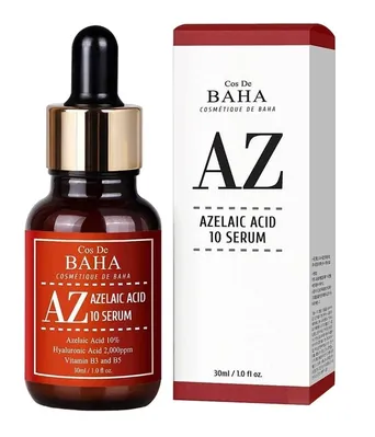 Сироватка для обличчя Cos De BAHA Azelaic Acid 10% Serum з азелаїновою кислотою, 30 мл