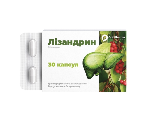 Лизандрин капсулы №30 (10х3)
