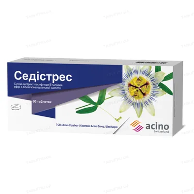 Седістрес таблетки №60 (10х6)