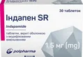 Індапен SR таблетки, в/о, з модиф. вивіл. по 1.5 мг №30 (15х2)