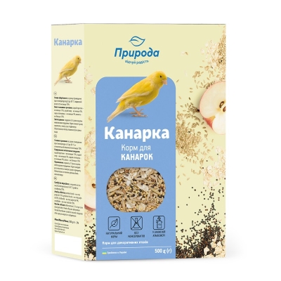 Корм для канареек Природа Канарейка, 500 г