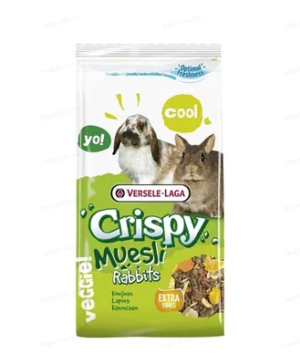 Корм для карликових кроликів Versele-Laga Crispy Muesli Cuni зернова суміш, 1 кг