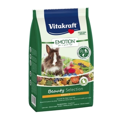 Корм для кроликов Vitakraft Emotion Beauty Selection Adult, 600 г