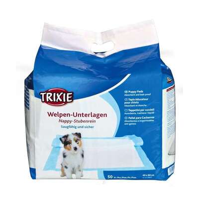 Пеленки одноразовые Trixie 23417 для собак 60 х 40 см, 50 штук