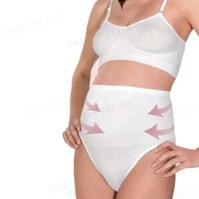 Бандаж-труси післяпологові Relaxsan RelaxMaternity Slim, артикул 5200, білі, розмір M
