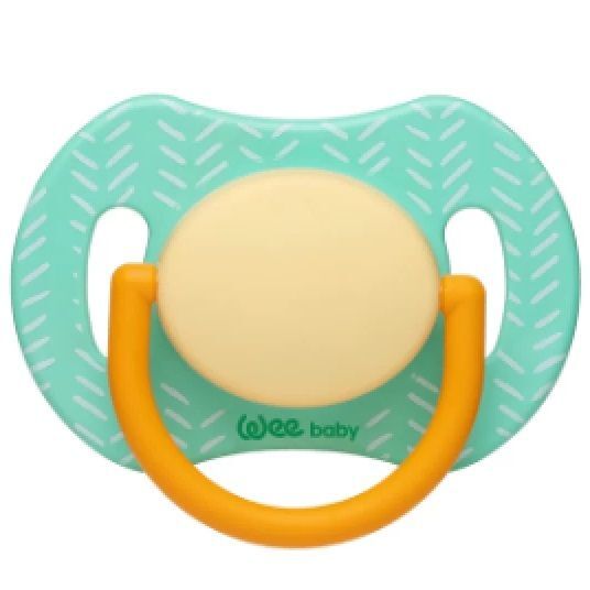Пустышка силиконовая Wee Baby Joy №1 симметричная 0-6 месяцев, 1 шт