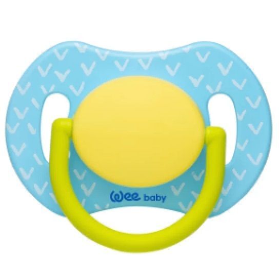 Пустышка силиконовая Wee Baby Joy №1 симметричная 0-6 месяцев, 1 шт