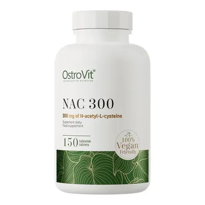 N-ацетил-L цистеїн OstroVit NAC 300 мг, 150 таблеток