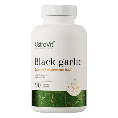 Часник чорний OstroVit Black Garlic, 90 капсул