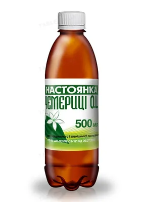 Настоянка чемериці (ДЛЯ ТВАРИН) розчин, 500 мл