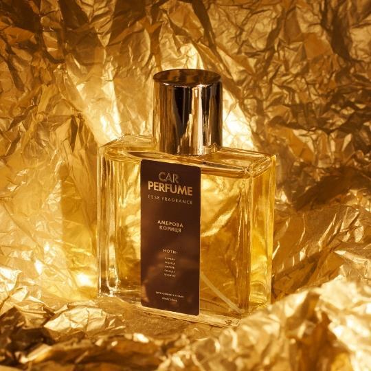 Парфюм в авто ESSE Car Perfume Амбровая корица, 60 мл