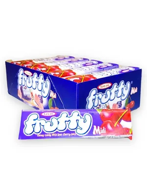 Цукерки жувальні Frutty Midi Вишня, 20 г