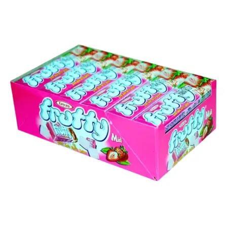 Конфеты жевательные Frutty Midi Клубника, 20 г