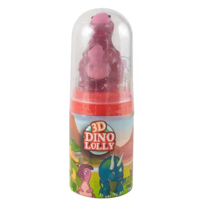 Льодяник BIP 3d Dino Lolly з іграшкою