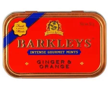 Льодяники Barkleys імбир та апельсин, 50 г