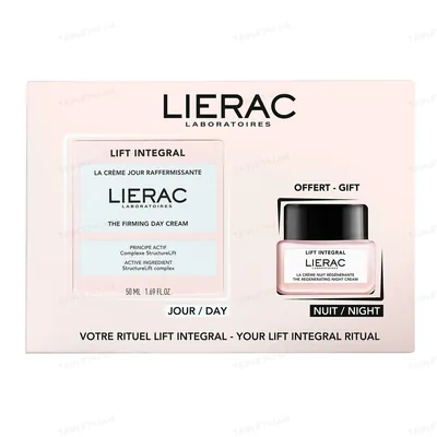 Набір для обличчя Lierac Lift Integral Firming Day Cream Set (денний крем 50 мл + нічний крем 20 мл)